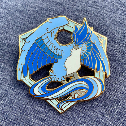 [Birds of a Feather] Snow Enamel Pin