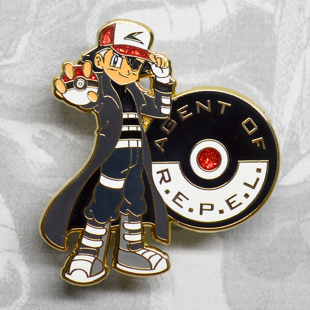 [Pokevengers] Ash Fury Enamel Pin