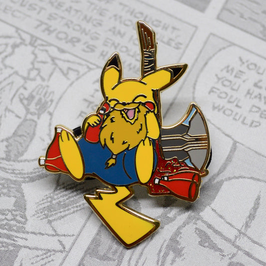 [Pokevengers] Fat Thorachu Enamel Pin