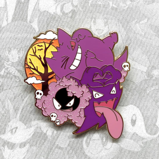 [Three’s Company] Ghosty Bois Enamel Pin