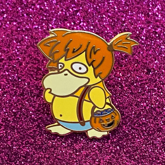 [Halloween] Psyduck Misty Enamel Pin