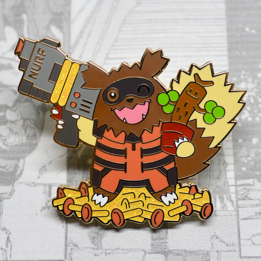 [Pokevengers] Rocket Zigzagoon Enamel Pin