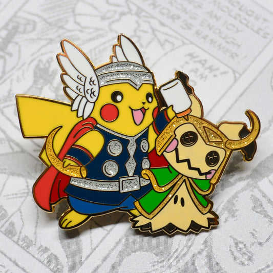 [Pokevengers] Thorachu Enamel Pin