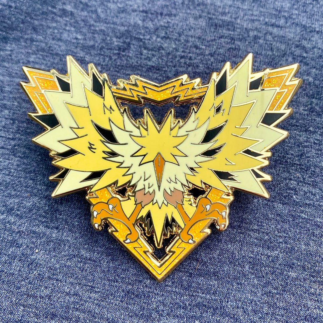 [Birds of a Feather] Lightning Enamel Pin