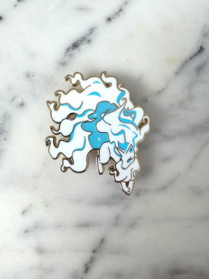 Alolan Ninetales Enamel Pin