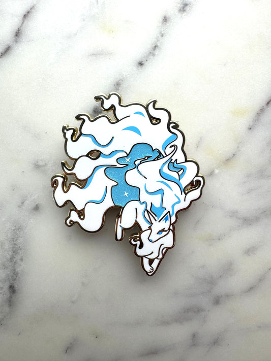 Alolan Ninetales Enamel Pin