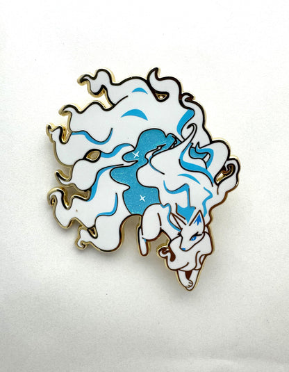 Alolan Ninetales Enamel Pin