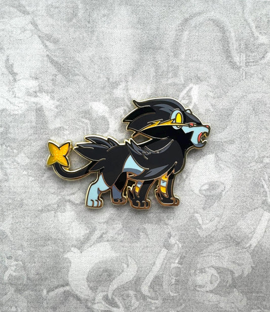 Luxray Enamel Pin