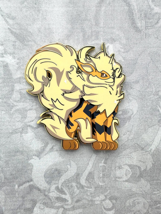 Arcanine Enamel Pin